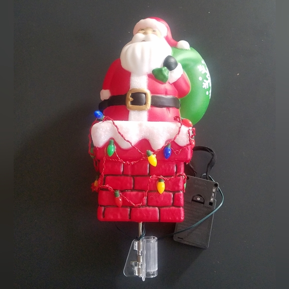 Target LED Santa Chimney Musical Tree Topper - Picture 4 of 8